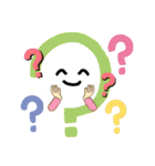 使いやすいしらたまさん1（個別スタンプ：1）