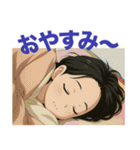 いつも元気！ まなちゃんスタンプ（個別スタンプ：37）