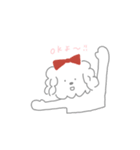 マルチーと一緒♡スタンプ（個別スタンプ：1）