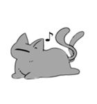 目猫2（個別スタンプ：4）