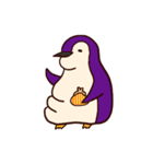 三段腹ペンギン（個別スタンプ：17）
