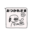 お花とやさしいらくがき犬コディー（個別スタンプ：33）