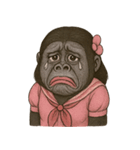 JK乙女ゴリラ（キモうざい）（個別スタンプ：33）
