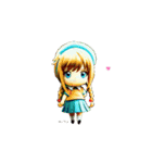 美少女日常会話シリーズ（個別スタンプ：15）