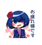 色擬人化 色いろ！（個別スタンプ：11）
