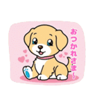 ゴールデンのこいぬ＊もふもふ日和（個別スタンプ：7）