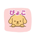 ゴールデンのこいぬ＊もふもふ日和（個別スタンプ：34）