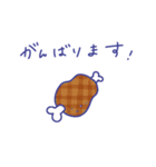 日常使い可愛いギンガムチェック（個別スタンプ：6）