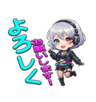 毎日使えるフレーズ電脳不良娘（個別スタンプ：8）