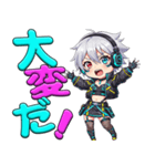 毎日使えるフレーズ電脳不良娘（個別スタンプ：21）