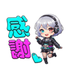 毎日使えるフレーズ電脳不良娘（個別スタンプ：27）