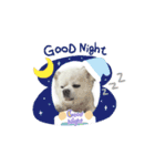 白いモフモフくん（個別スタンプ：7）
