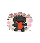 アカハライモリちゃん2（個別スタンプ：5）