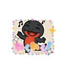 アカハライモリちゃん2（個別スタンプ：8）