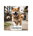 もふもふ柴犬の日常リアクション（個別スタンプ：25）