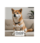 もふもふ柴犬の日常リアクション（個別スタンプ：26）