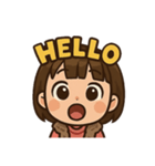 嫣兒的日常（個別スタンプ：8）