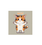 三毛猫の笑顔と涙（個別スタンプ：20）