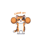 三毛猫の笑顔と涙（個別スタンプ：22）