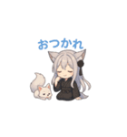 キツネ娘のふわつき日和（個別スタンプ：5）