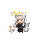 キツネ娘のふわつき日和（個別スタンプ：12）