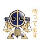 十二星座物語☆天秤座のてんびんくん☆（個別スタンプ：8）