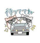 ちびねっこ☆ず～っと使えるあいさつ（個別スタンプ：8）