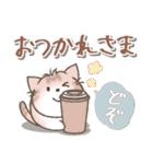 ちびねっこ☆ず～っと使えるあいさつ（個別スタンプ：15）
