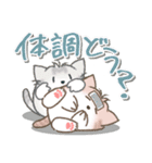 ちびねっこ☆ず～っと使えるあいさつ（個別スタンプ：22）