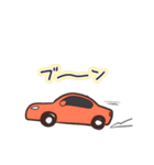 車は喋らないけど（個別スタンプ：3）