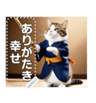 【剣道ネコちゃん】（個別スタンプ：13）