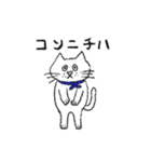 ほんわかネコさんの日常スタンプ（個別スタンプ：5）