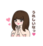 動くかわいいセクシーな女の子2（個別スタンプ：18）