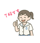 長崎の高校シリーズ1 夏服ver.（個別スタンプ：10）