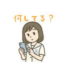 長崎の高校シリーズ1 夏服ver.（個別スタンプ：18）