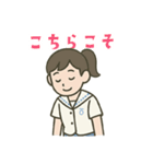 長崎の高校シリーズ1 夏服ver.（個別スタンプ：25）