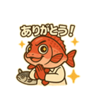 タイラバ行く時使えるマダイキャラスタンプ（個別スタンプ：32）