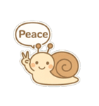 表情ゆたか♪かたつむりスタンプ（個別スタンプ：34）