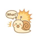 表情ゆたか♪かたつむりスタンプ（個別スタンプ：38）