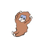 もふもふのおさる（個別スタンプ：20）