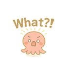 ふわふわタコの毎日スタンプ（個別スタンプ：10）
