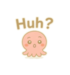 ふわふわタコの毎日スタンプ（個別スタンプ：14）