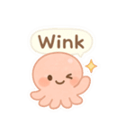 ふわふわタコの毎日スタンプ（個別スタンプ：33）