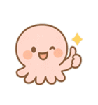ふわふわタコの毎日スタンプ（個別スタンプ：37）