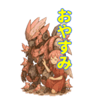 ももちゃんロボ界隈で流行りのスタンプ 壱（個別スタンプ：3）