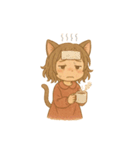 ゆるふわ猫耳ガール（個別スタンプ：24）
