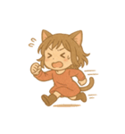 ゆるふわ猫耳ガール（個別スタンプ：26）