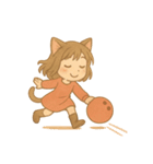 ゆるふわ猫耳ガール（個別スタンプ：27）