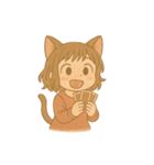 ゆるふわ猫耳ガール（個別スタンプ：39）