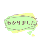 おしゃれ＊かわいい シンプルあいさつ（個別スタンプ：14）